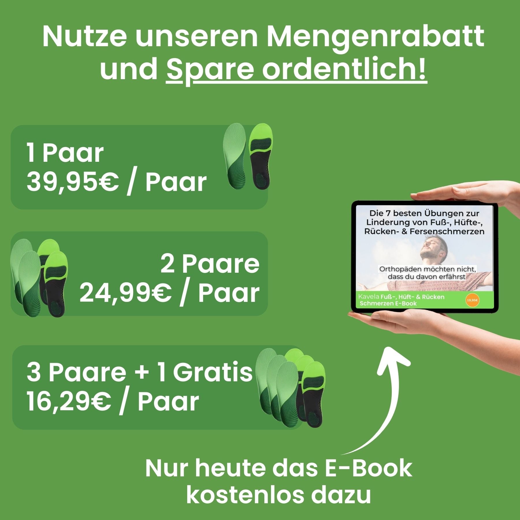 Die Kavela Komfort-Sohle 2.0